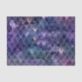 Papier Mousseline Parties scintillant Dragon Scales Motif (Recto)