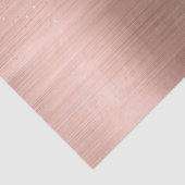 Papier Mousseline Parties scintillant en verre rose rose or (Détail)