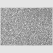 Papier Mousseline Parties scintillant Glam Silver Faux (Recto)