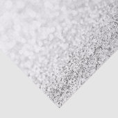 Papier Mousseline Parties scintillant gris argenté blanc Delicate Fa (Détail)
