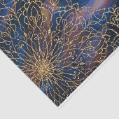 Papier Mousseline Parties scintillant Indienne Main Tirée Découpage  (Détail)