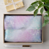 Papier Mousseline Parties scintillant Iridescente Magique Éclat rose (Cadeau)