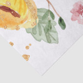 Papier Mousseline Parties scintillant Mariage de couleur aquarelle (Détail)