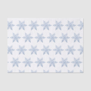 Papier Mousseline Parties scintillant Motif Snowflake