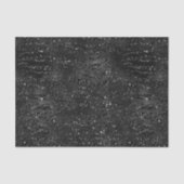 Papier Mousseline Parties scintillant noire Faux Zebra Stripes (Recto)