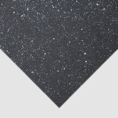 Papier Mousseline Parties scintillant noire Gris Beauté Lashes Yeux (Détail)