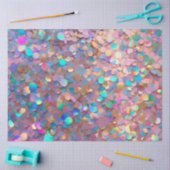 Papier Mousseline Parties scintillant Opal Moderne Collection Hologr (Artisanat)