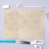 Papier Mousseline Parties scintillant Or Chic Sparkings Motif Découp (Artisanat)