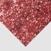 Papier Mousseline Parties scintillant Red Sparkle (Détail)