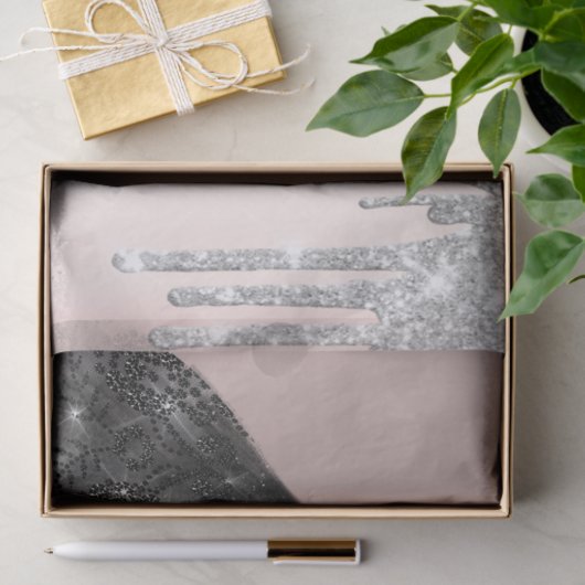 Papier Mousseline Parties scintillant, Robe, Tour Eiffel Sweet 16 (Cadeau)