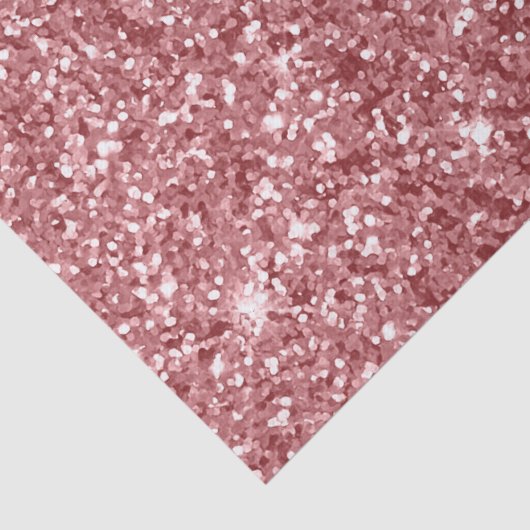 Papier Mousseline Parties scintillant rose brillant (Détail)
