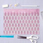 Papier Mousseline Parties scintillant rose brillant - Balances de po (Artisanat)