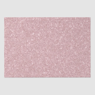 Papier Mousseline Parties scintillant Rose de Faux Dusty