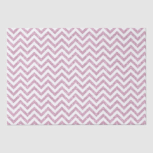 Papier Mousseline Parties scintillant rose Faux Chevron