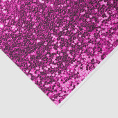 Papier Mousseline Parties scintillant rose Fuchsia Sparkly Sweet 16e (Détail)