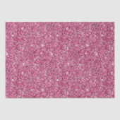 Papier Mousseline Parties scintillant rose Glitz (Recto)