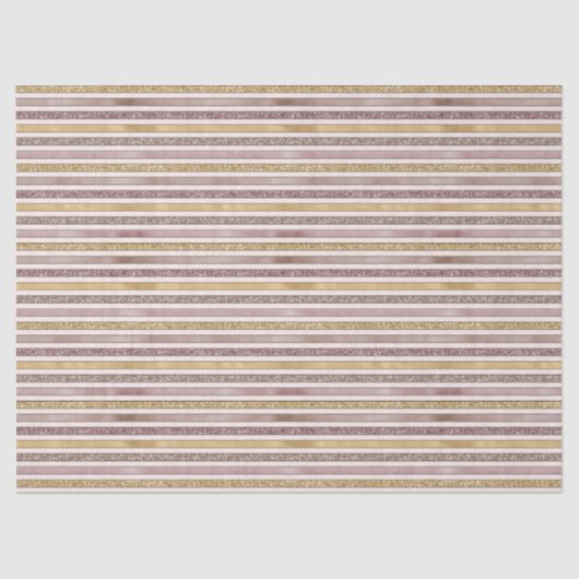 Papier Mousseline Parties scintillant rose Gold Blush (Recto)