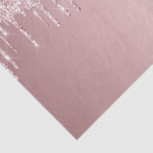 Papier Mousseline Parties scintillant rose pâle goutte à goutte girl (Détail)