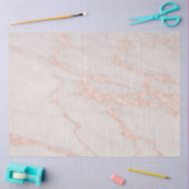 Papier Mousseline Parties scintillant rose rose en marbre moderne (Artisanat)