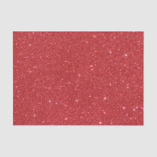 Papier Mousseline Parties scintillant rouge (Recto)