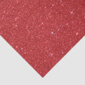 Papier Mousseline Parties scintillant rouge (Détail)