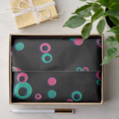 Papier Mousseline Parties scintillant Rouge Vert Or Pois Noël (Cadeau)