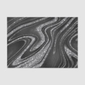 Papier Mousseline Parties scintillant sur Shimmer Black (Recto)