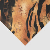 Papier Mousseline Parties scintillant Tiger Series Design #9 (Détail)