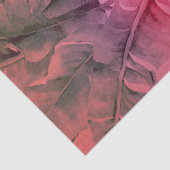 Papier Mousseline Parties scintillant tropicale rose Ananas Luau (Détail)
