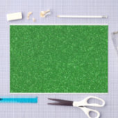 Papier Mousseline Parties scintillant verte Faux moderne Lux Tissu P (Artisanat)