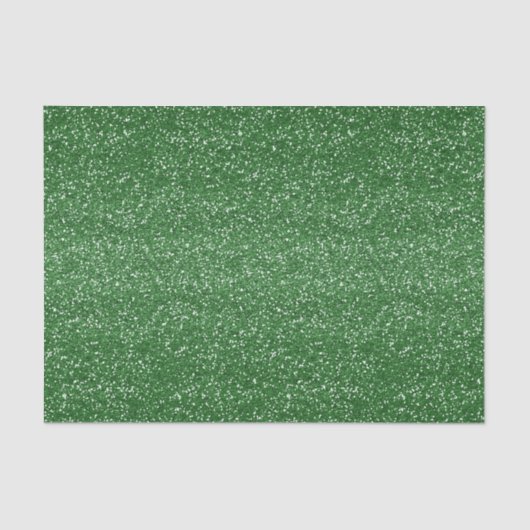 PAPIER MOUSSELINE PARTIES SCINTILLANT VERTE MARDI GRAS (Recto)