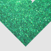 Papier Mousseline Parties scintillant verte St Patrick's Day Irish S (Détail)