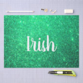 Papier Mousseline Parties scintillant verte St Patrick's Day Irish S (Artisanat)
