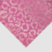 Papier Mousseline Parties scintillant violet rose léopard Poster de  (Détail)