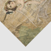 Papier Mousseline Partition de la fille de danse victorienne Musique (Détail)