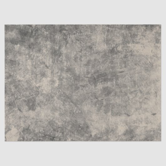 Papier Mousseline Partition désossée Chaleur de découpage noir beige (Recto)