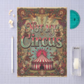 Papier Mousseline Pas mon cirque, pas mes singes ! Extravaganza vint (Artisanat)
