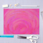 Papier Mousseline Passion rose (Artisanat)