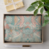 Papier Mousseline Pastel Abstrait (Cadeau)
