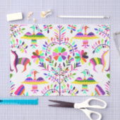 Papier Mousseline Pastel Brights Otomi Imprimer Papier Tissu (Artisanat)