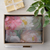 Papier Mousseline Pastel Bunny & Peony Découpage de vacances de Pâqu (Cadeau)