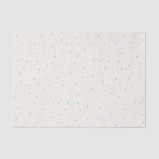 Papier Mousseline Pastel Confetti (Recto)