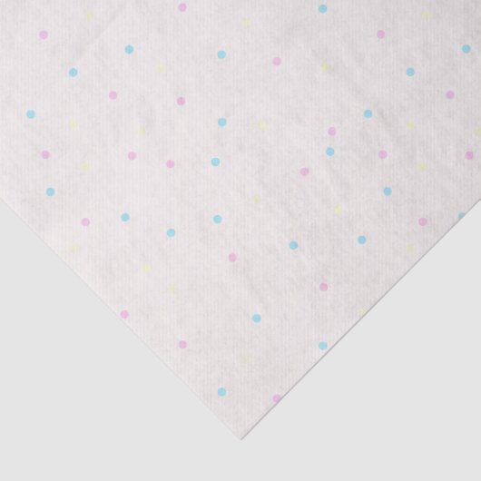 Papier Mousseline Pastel Confetti (Détail)
