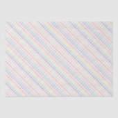 Papier Mousseline Pastel En vichy Motif Anniversaire moderne (Recto)