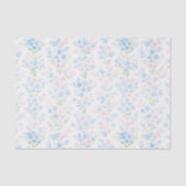 Papier Mousseline Pastel Floral Decoupage Tissue Paper (Recto)
