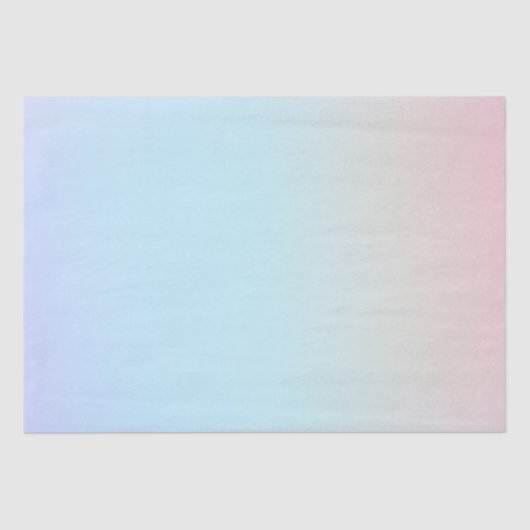 Papier Mousseline Pastel Gradient Simple Colorful Tissue Paper (Recto)