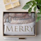 Papier Mousseline Pastel Knitted Christmas Gnome (Cadeau)