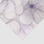 Papier Mousseline Pastel Lavender & Blue Floral Arrière - plan Decou (Détail)