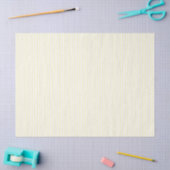 Papier Mousseline Pastel Lemon Yellow and White Stripes Pale Yellow (Artisanat)