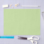 Papier Mousseline Pastel Lime Green Solid Color (Artisanat)